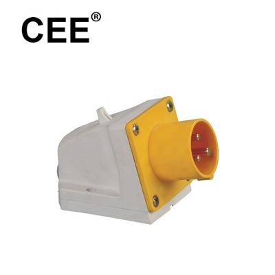 China 16a ECO IP44 Industrial Wall Mount Industrial 16amp 3 Pin Sockets 110v Plug And Socket for sale