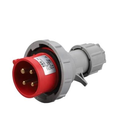 China Industrial ECO 4 pin plug in socket 400v top female industrial plug and socket for sale