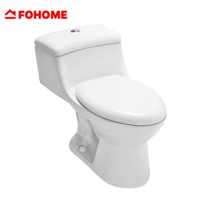 China High Quality Double-Flow Water Saving Ceramic Toilet Siphonic One Piece for sale