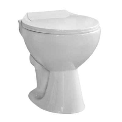 China Double-flush floor standing EWC ceramic trap tankless p-toilet with back to wall WC for sale