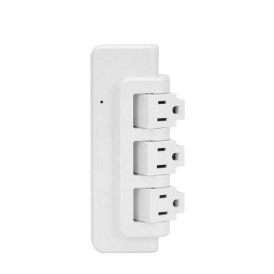 中国 Residential / Multipurpose Rotary Socket 3 Outlet Multi Socket Wall Extension Board With USB 販売のため