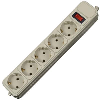 China Residential / General Purpose 5 Outlet Surge Protector Extension Wire Electrical Outlet for sale