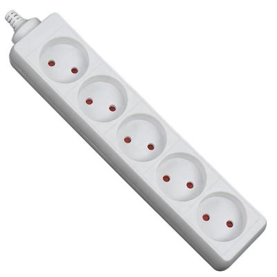 China EU 3 Portable Outlet Electrical Power Extension Strip With Voltmeter Display à venda