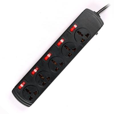 China Universal Universal Plug 5 Port Surge Protector Power Strip for sale