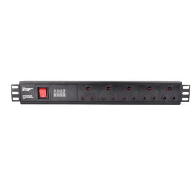 Chine Horizontal Aluminum Alloy Power Distribution Unit PDU Data Center Aluminum Rack Mount à vendre