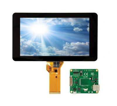 China 10.1 inch HD 1024(RGB)x600 TFT LCD Display Modules TN Color Screen Via LVDS PCT For Smart Homes 10.1 INCH for sale