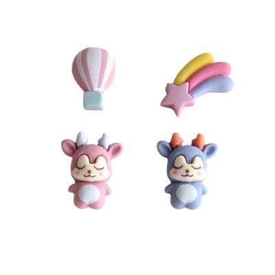 China Fawn rainbow hot sale air balloon resin jewelry accessories mobile phone shell car decoration diy materials for sale