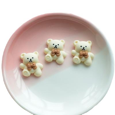 China DIY jewelry rice coffee color milk tea color bear resin jewelry accessories mobile phone case hair accessories cup diy for sale