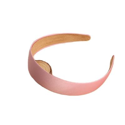 China Eco-friendly 1.5cm, 2.0cm, 2.5cm, 3.0cm Plastic Wrapped Full Tissue Paste Hair Band, DIY Headdress Hair Accessories for sale