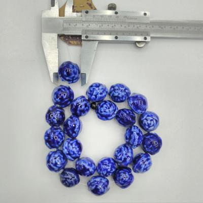 China DIY Jewelry Accessory Ceramic Beads Rose Ball DIY Jewelry Accessories Spot Handwoven Materials Wholesale for sale