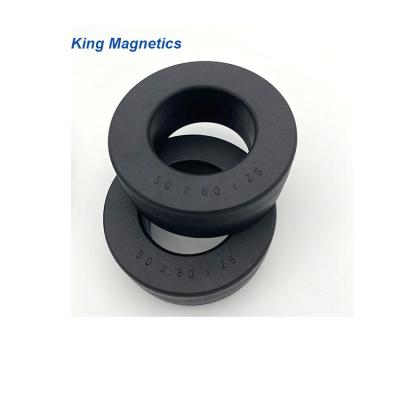 China Industrial Best Price Toroid Shape Nanocrystalline Magnet KMN805025 Core For EMI Filter Common Mode Obstruction for sale