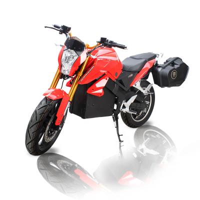 China 2021 Fashion Style 5000W 72V Electric Motorcycle / Scooter For Europe Market 195*78*112cm for sale