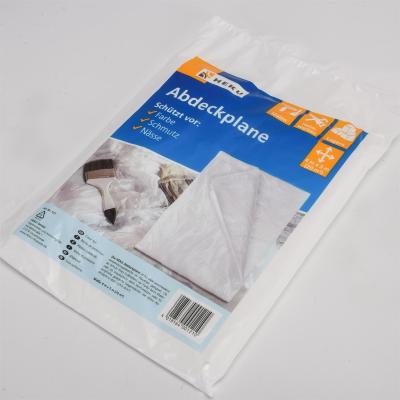 China Plastic Drop Cloths Cover Sheet for All Purpose Painters Customizable HDPE/LDPE/LLDPE for sale