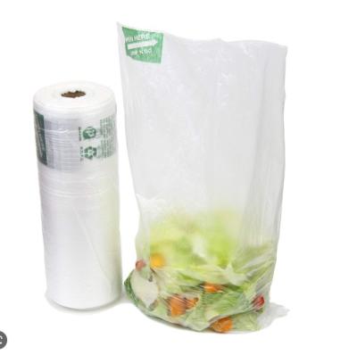 China Plastic Produce Bags Roll 5-40 Mic Thickness Ideal For Bread Fruit And Veg Bags On A Roll for sale