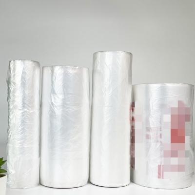 China Beige Produce Bags On A Roll For Household Keep Fruits And Vegetables Fresh In Freezer Packaging for sale