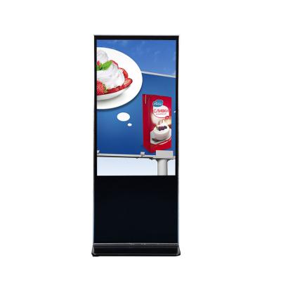 China 43inch indoor touch screen advertising machine with smart wifi kiosk advertising player for sale