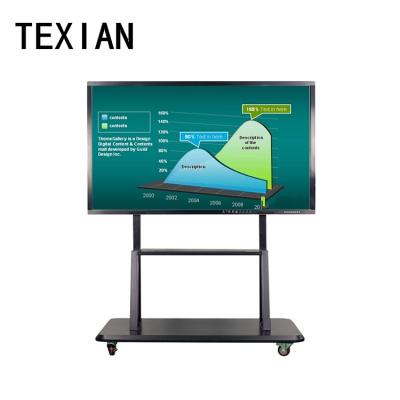 China 55/65/75/85 inch interactive smart blackboard all-in-one touch screen led touch screen computer 65inches for sale