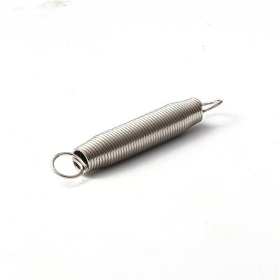 China Stainless Steel Spiral Long Hook Custom Tension Spring With Small Wire Diameter for sale