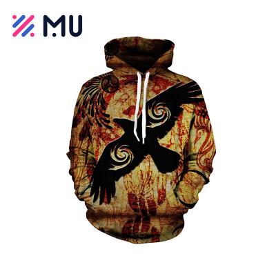 China Wholesale Anti-Wrinkle 3D Digital Printed Oversized Customized All Over Print Men's Hoodies for sale