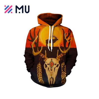 China Anti-Wrinkle All Over Print Wholesale Oversized Customized 3D Digital Printed Men's Hoodies for sale