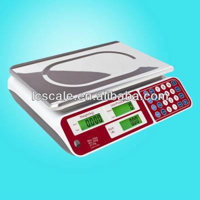 China digital price scale LC ACS-F calculation liquid crystal display for sale