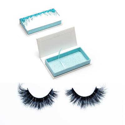 China Luxury 20Mm Thick Mink Eyelash Vendor Real 3D Mink Eyelashes False Eyelash Packaging Box 100% Thick for sale