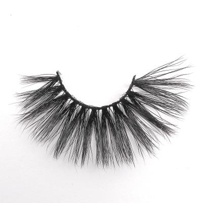 China New Arrival 20Mm Thick Mink Eyelashes 5D Mink Eyelashes In Bulk Eyelashes Package Box Diamond for sale