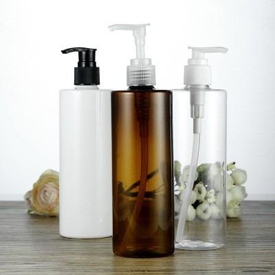 China Shampoo Liquor 200ml PET Shampoo Bottle Lotion Dispenser Pump For Plastic Bottle for sale