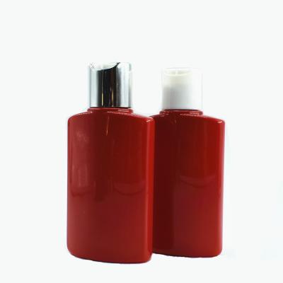 China BEAUTY PACKAGING High Quality Customized Design Flat Square Pet Plastic Bottle for sale