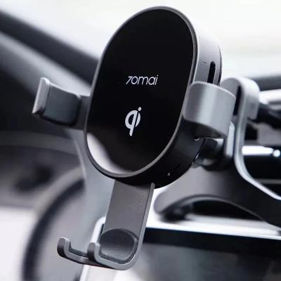 China Mobile Phone Charging Global Version Original Xiaomi 70mai Qi Car Phone 10W Android Fast Wireless Charger Protect Phone for sale