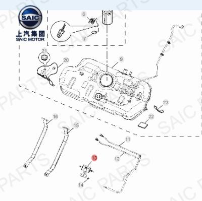 China FUEL FILTER from SAIC MG5 SAIC MG5 MG35 WITH OE number 50016740 for sale