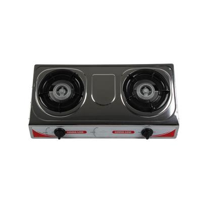 China Hotel low price ignition home cooktops 2 burner stove / electronic / double burner for sale