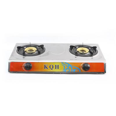 China Hotel supplier home kitchen appliances chinese lpg 2burner gas stove for sale