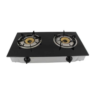 China Hotel low price 72*37.5*8.5 cm 5.8 kW 2 burner stove / doubleburner for household for sale