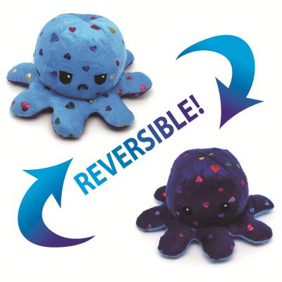 China Reversible Plush Toys Stuffed Octopus 20cm Stuffed Toy Soft Octopus Reversible Design Doll Toys for sale