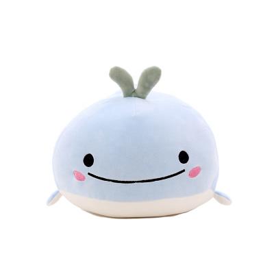 China New Creative Super Soft Plush Cotton Cute Baby Plush Toy Stuffed Whale for sale