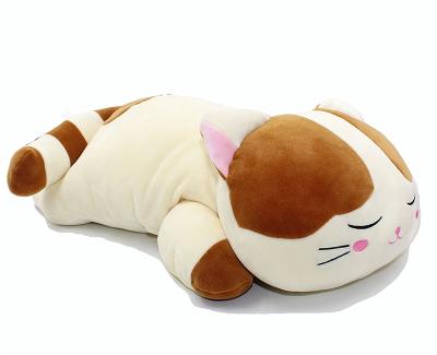 China Super Soft Stuffed 3D Cat Plush Toy Hot Selling Plush Toy With Multi Animal Shape for sale