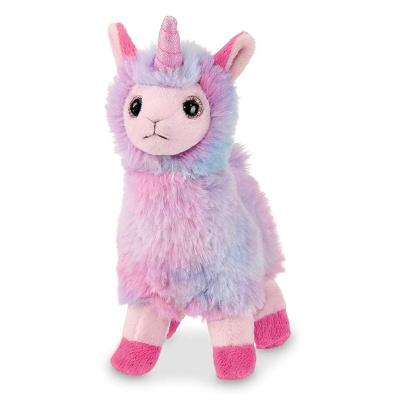 China Custom Plush Unicorn Alpaca Pink Plush Alpaca Plush Toys for sale