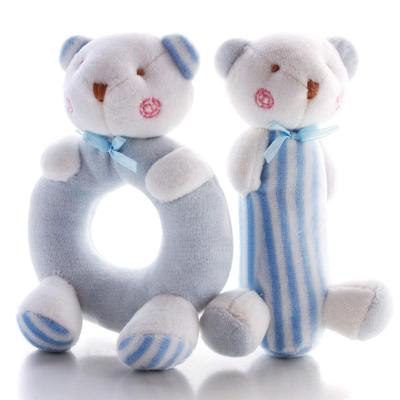 China Toy Novelty Soft Educational Rattles For Infants Soft Hand Super Baby Bell Toys for sale