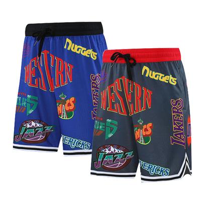 China QUICK DRY custom sublimation printing comfortable new American youth the latest basketball pants for sale