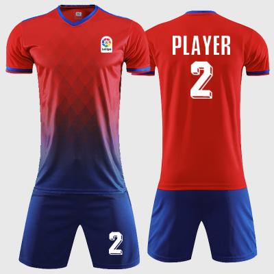 China Quick-drying customized new season factory football wear wholesale soccer jersey for sale