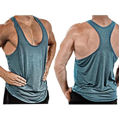 China QUICK-DRY running fitness gym wear vest sports empty gym vest for sale