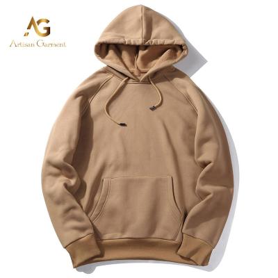 China 2021 Winter Fleece Casual Hooded Basic Men's Streetwear Sweatshirts Anti-wrinkle Hoody Autumn New Men's Sweatshirts for sale