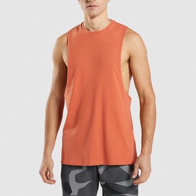 China QUICK DRY High Quality Mens Gym Tank Tops Black Sleeveless Simple T Shirts Vest For Men for sale