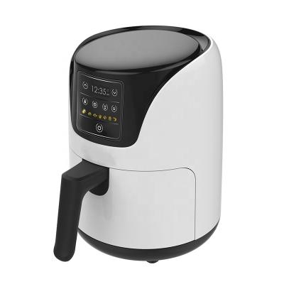 China Hotel Oil Free 1.5L Mini Hot Smart Digital Air Fryer with LED Display Touch Screen for sale