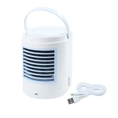 China Table Small USB Mini Portable Air Cooler Hotel Summer DC Room Desk Fan for sale