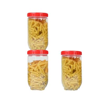 China Freshness Preservation Household Extra Large Plastic Airtight Food Storage Container Set With Write On Lids for sale