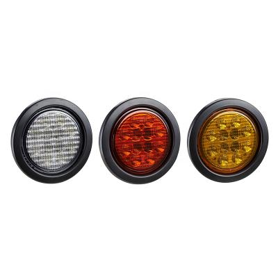 China Round12V 24V Reverse Waterproof Truck Stop Indicator Trailer Led Reverse Indicator/Stop/Tail/Tail Lamp for sale