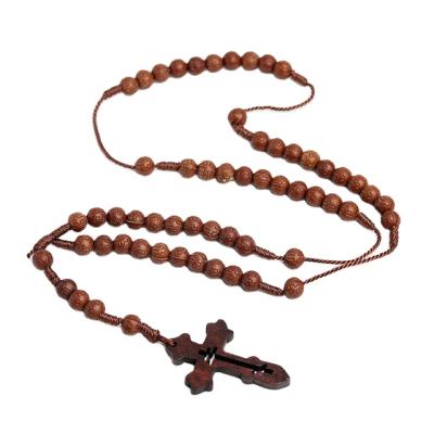 China Resin Beads Religious Wholesale Necklace Ornaments Cross Catholic Religious Items for sale