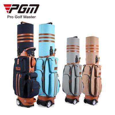 China Nylon PGM Patented Shell Pressure Resistance Multifunction Password Hard Lock Anti-Theft Travel Golf Bag for sale